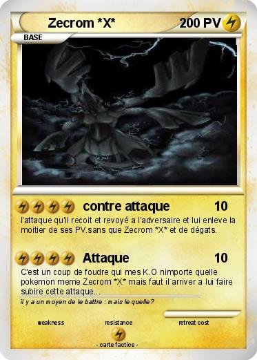 Pokemon Zecrom *X*