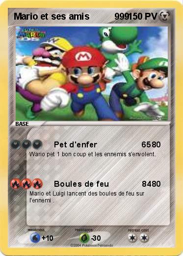 Pokemon Mario et ses amis          999   