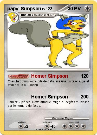 Pokemon papy  Simpson