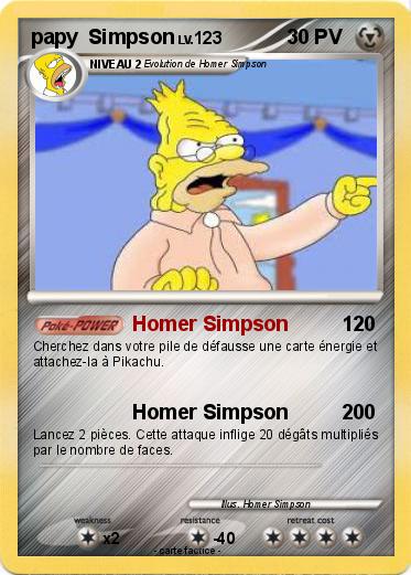 Pokemon papy  Simpson