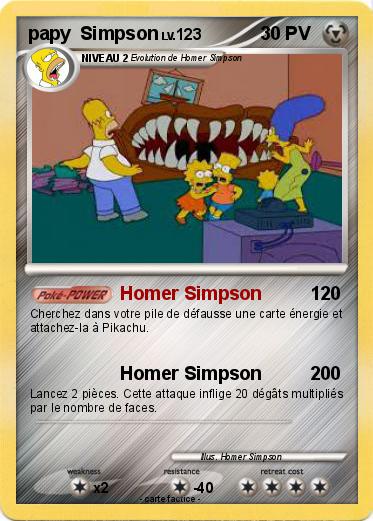 Pokemon papy  Simpson