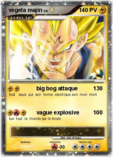 Pokemon vegeta majin