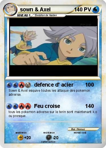 Pokemon sown & Axel