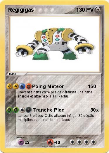 Pokemon Regigigas
