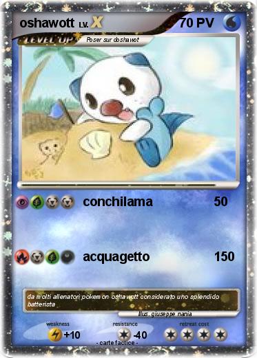 Pokemon oshawott