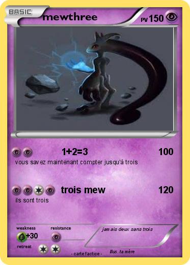 Pokemon mewthree