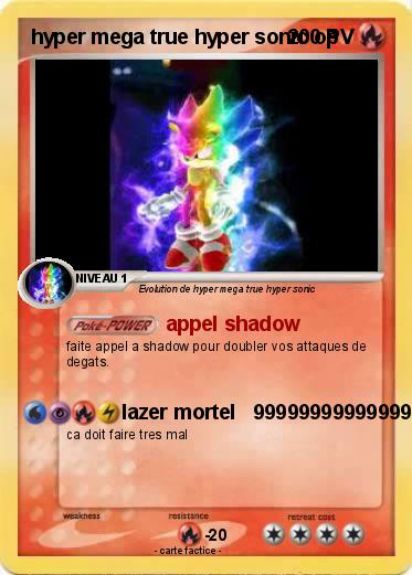 Pokemon hyper mega true hyper sonic op