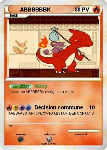 Pokemon ABBBBBBK
