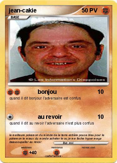 Pokemon jean-cakie