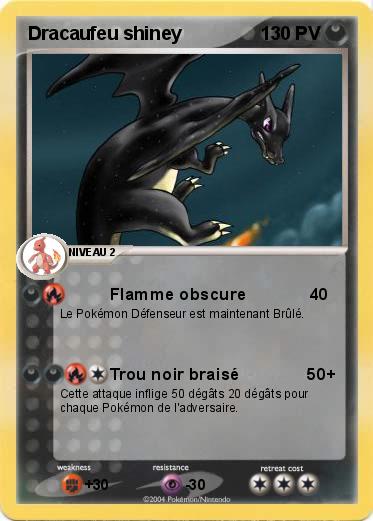 Pokemon Dracaufeu shiney