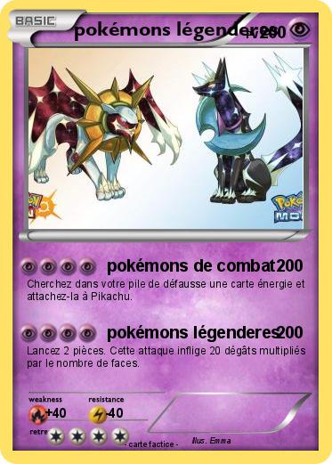 Pokemon pokémons légenderes