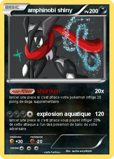 Pokemon amphinobi shiny