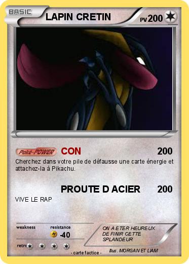 Pokemon LAPIN CRETIN