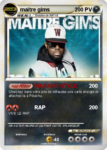 Pokemon maitre gims