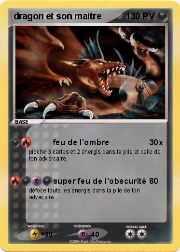 Pokemon dragon et son maitre