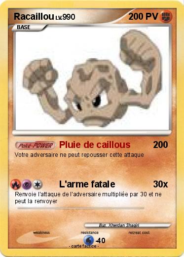 Pokemon Racaillou