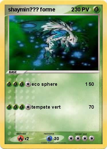 Pokemon shaymin??? forme           2