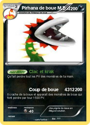 Pokemon Pirhana de boue M.E  1