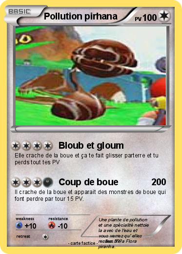 Pokemon Pollution pirhana