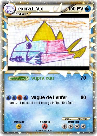 Pokemon excra.L.V.x