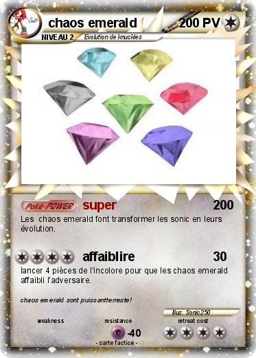 Pokemon chaos emerald