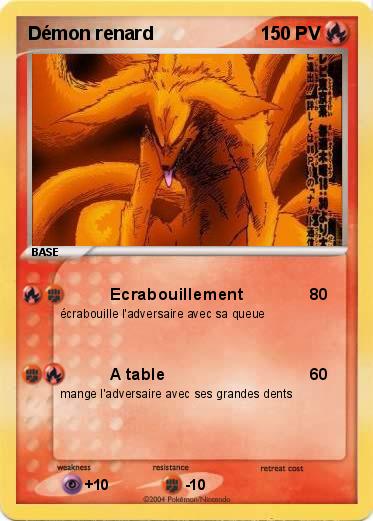 Pokemon Démon renard