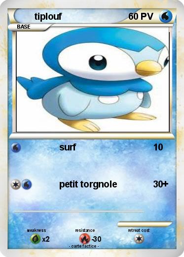 Pokemon tiplouf