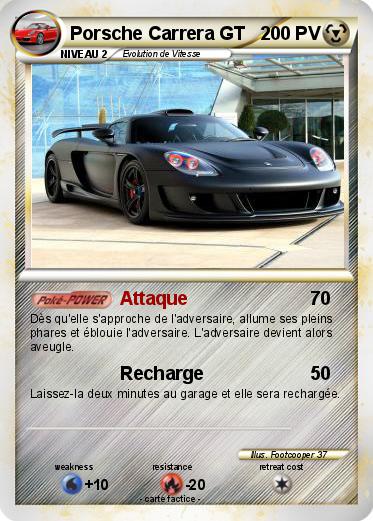 Pokemon Porsche Carrera GT