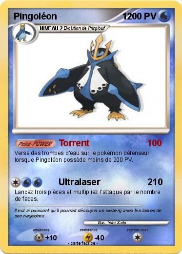 Pokemon Pingoléon                          1