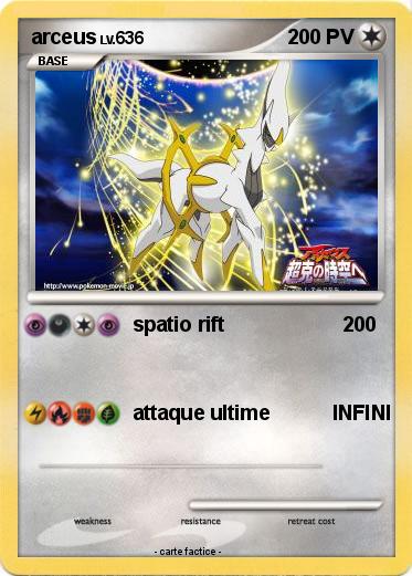 Pokemon arceus