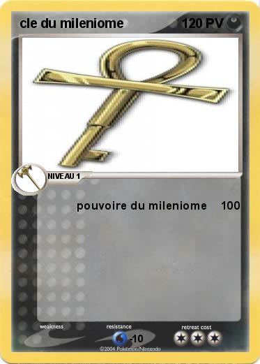 Pokemon cle du mileniome