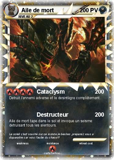 Pokemon Aile de mort