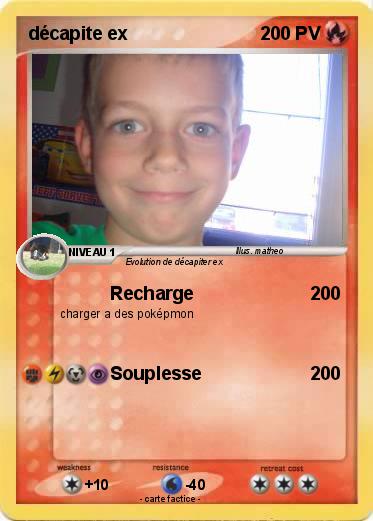 Pokemon décapite ex