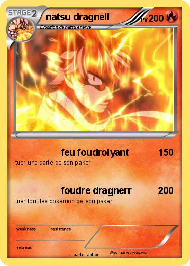 Pokemon natsu dragnell
