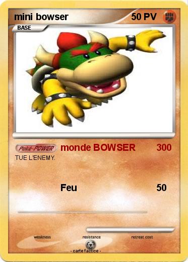 Pokemon mini bowser