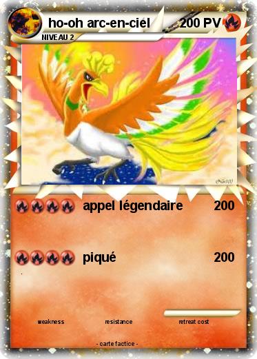 Pokemon ho-oh arc-en-ciel