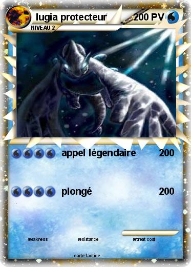 Pokemon lugia protecteur