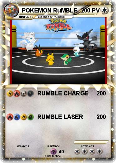 Pokemon POKEMON RuMBLE