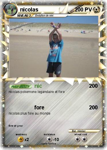 Pokemon nicolas