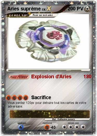 Pokemon Aries suprême