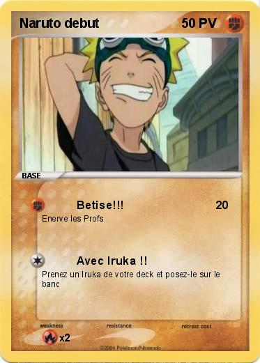 Pokemon Naruto debut