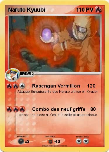 Pokemon Naruto Kyuubi