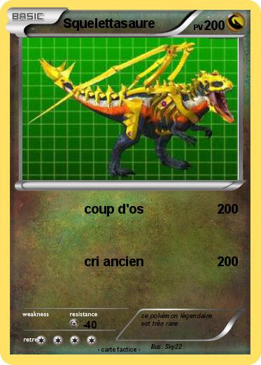 Pokemon Squelettasaure