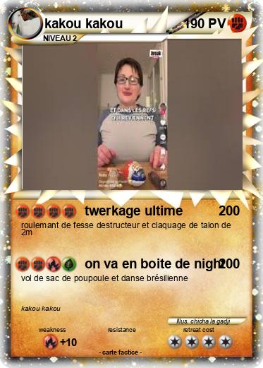 Pokemon kakou kakou