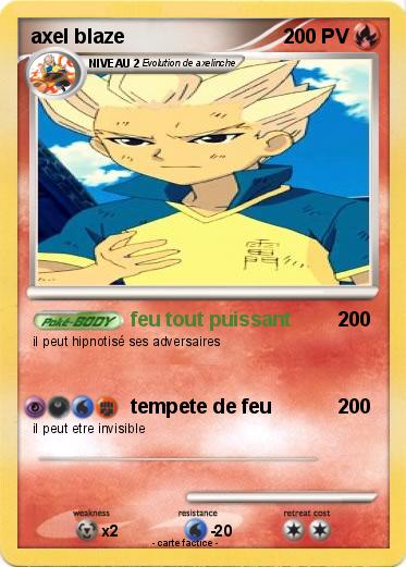 Pokemon axel blaze