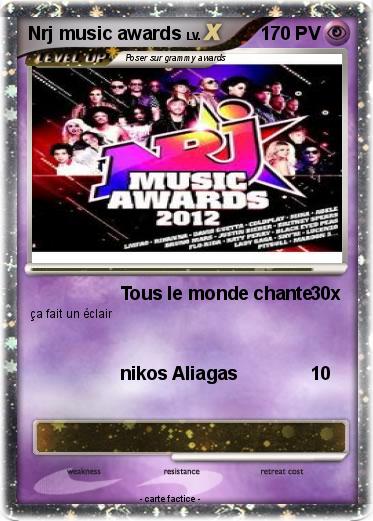 Pokemon Nrj music awards