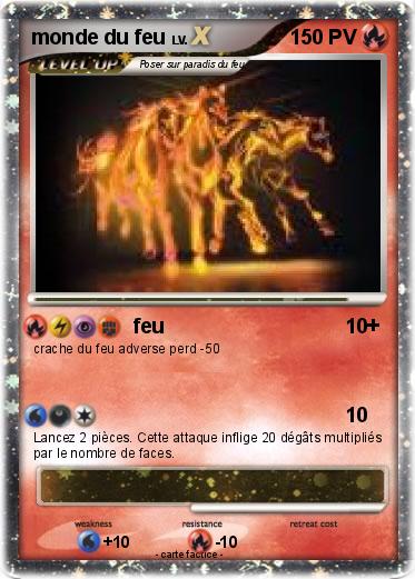 Pokemon monde du feu