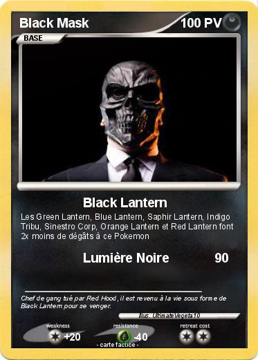 Pokemon Black Mask