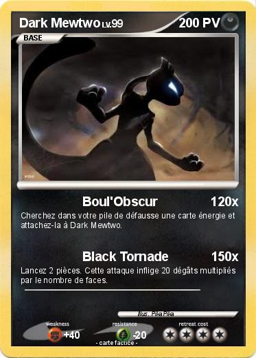 Pokemon Dark Mewtwo