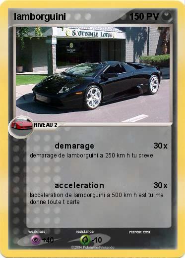 Pokemon lamborguini
